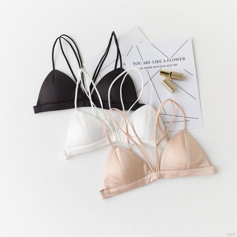 Áo ngực không đường may màu trơn thoải mái cho nữ