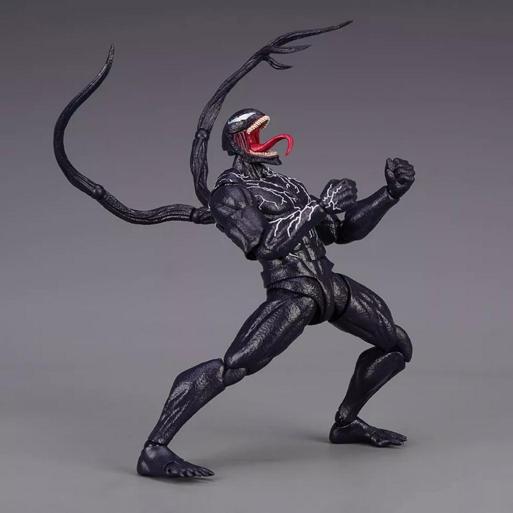 Mô Hình SHF Venom Marvel Cao 20 Cm Có Khớp Cử Động