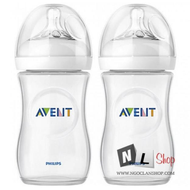 Bình sữa Philip Avent natural 260ml - Ngọc Lan