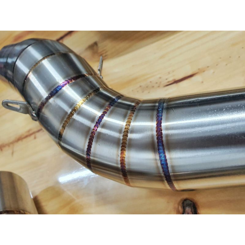 Cổ Pô tăng Winner 150 inox 304