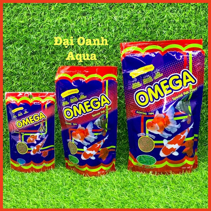 Thức Ăn Cá Omega 50g 100g 250g- Cám Cá Cảnh