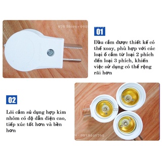 Đui đèn E27 - Đuôi đèn E27