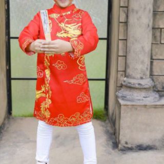 Ao dai tet be trai