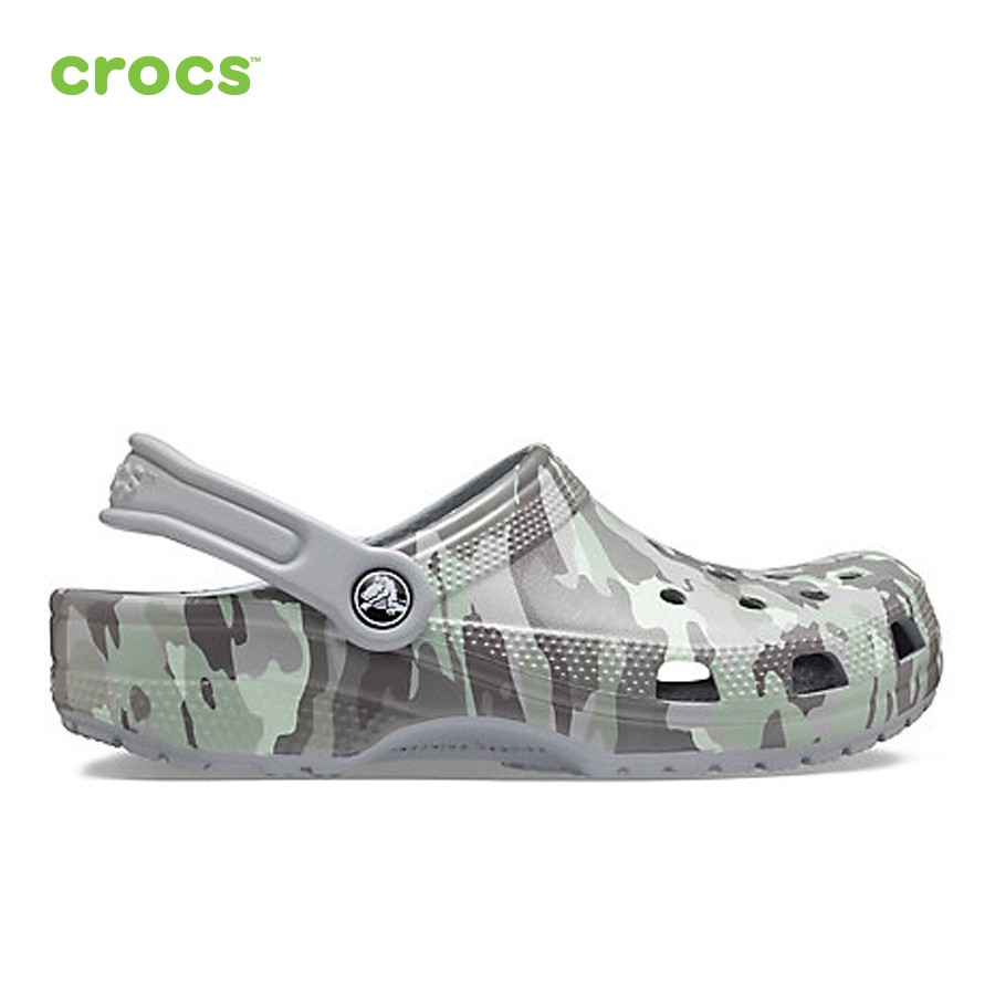 Giày unisex Crocs Classic Printed Camo Clog - 206454-0GI