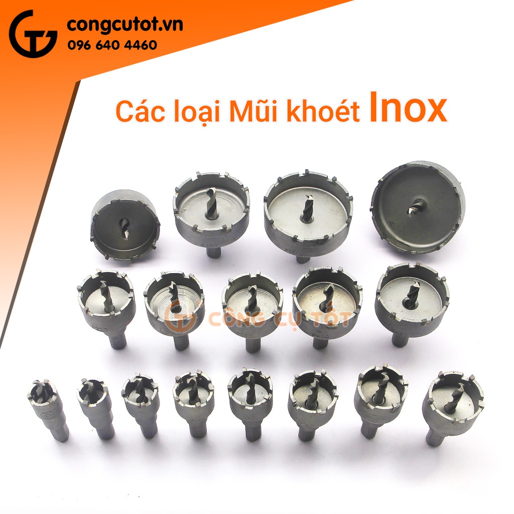 Mũi khoét inox Lưỡi cắt hình răng cưa