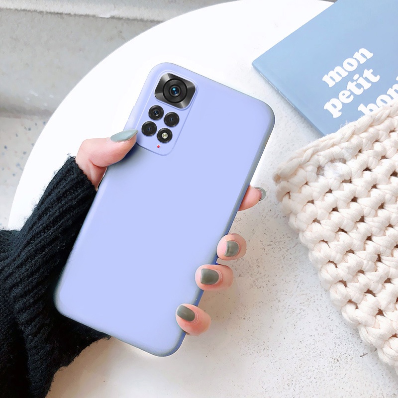 Ốp Điện Thoại TPU Mềm Mỏng Nhám Cho Xiaomi Redmi Note 11 11S 11Pro 10 10S 10A 10C Redmi10 Poco M3 X3 NFC F3