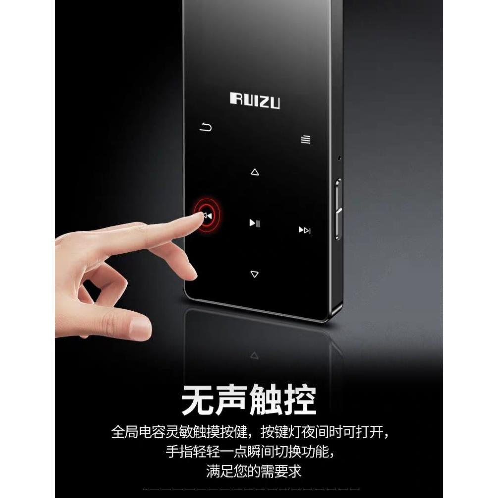 (CÓ SẴN) Máy nghe nhạc RUIZU D28 Bản 2021 8Gb Bluetooth 5.0 Hifi Lossless Loa ngoài - Tặng kèm tai nghe