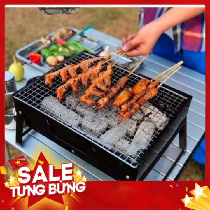 [ TIỆN ÍCH - CHẮC CHẮN ] Bếp nướng than hoa BBQ ngoài trời cao cấp không khói