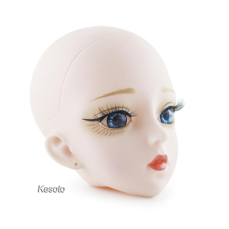 Khuôn Đầu Búp Bê 1 / 3 BJD OB Dùng Sửa Chữa Mắt Xanh Dương