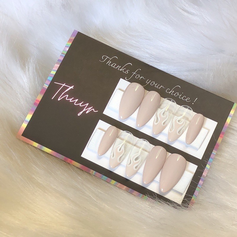Thiết kế, in nail box, tag dán nail theo yêu cầu