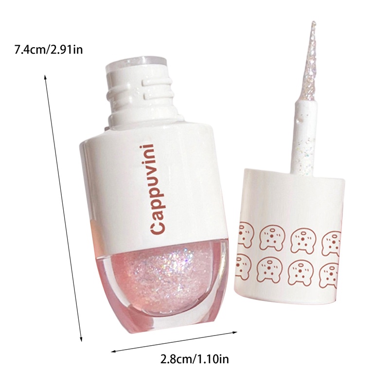 Phấn Mắt Dạng Lỏng Ánh Kim Tuyến Lấp Lánh Không Thấm Nước