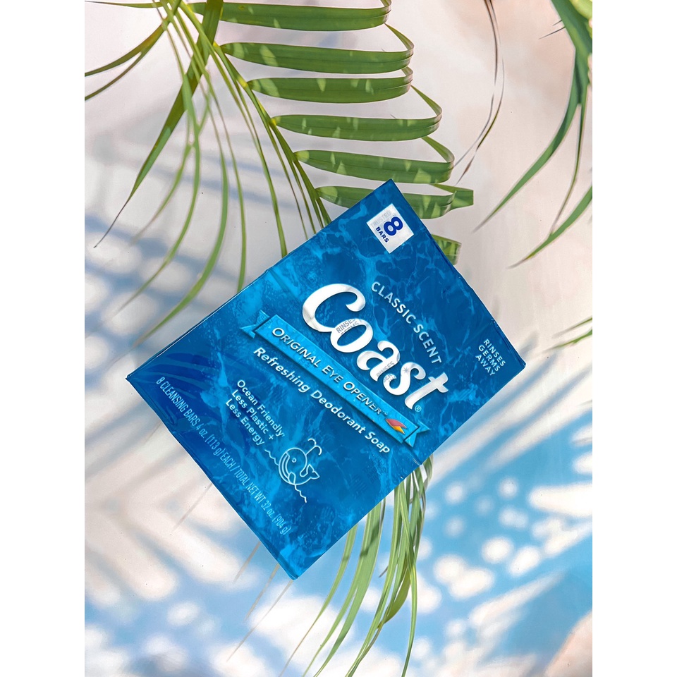 Nguyên lốc COAST 8 cục, xà phòng Coast 113g Hàng Mỹ