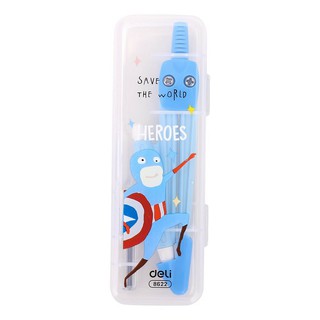 ⏩ Compa Deli E8622 - Có đầu bảo vệ