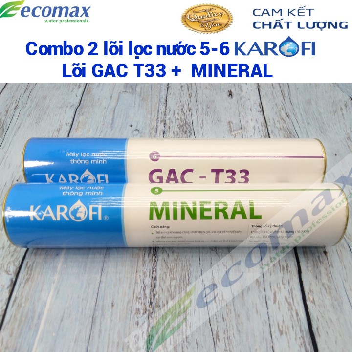 lõi lọc nước số 5 + lõi lọc nước số 6 karofi | combo 2 lõi tạo khoáng 5,6 karofi | BigBuy360 - bigbuy360.vn