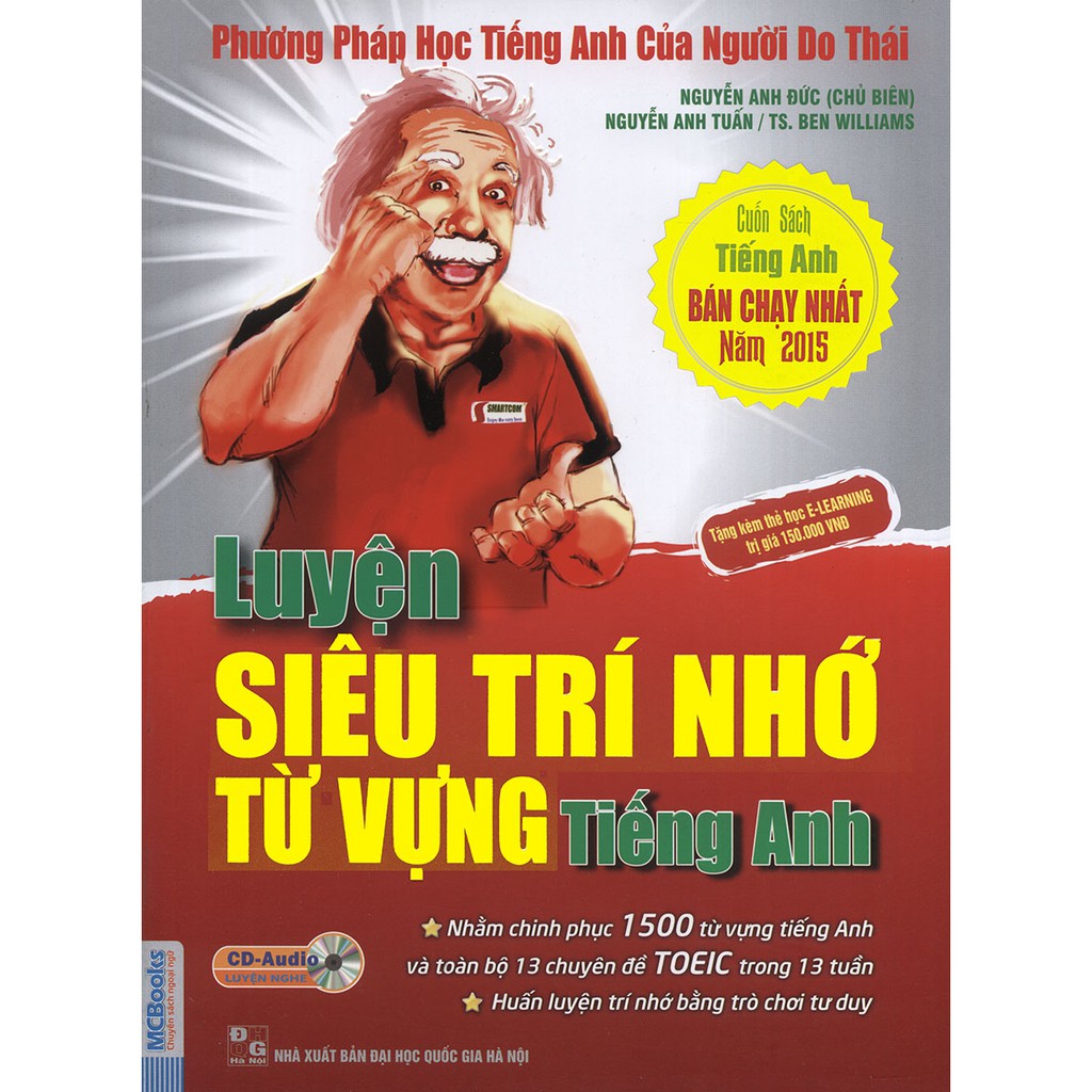 Sách - Luyện siêu trí nhớ từ vựng tiếng Anh (nghe qua app)