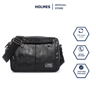 Túi da nam đeo chéo đựng ipad, phụ kiện holmes cao cấp