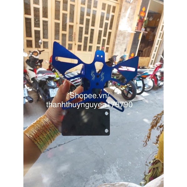 Pát Bản Số Nhôm CNC EX155 Exciter 2021 VVA Đủ Màu