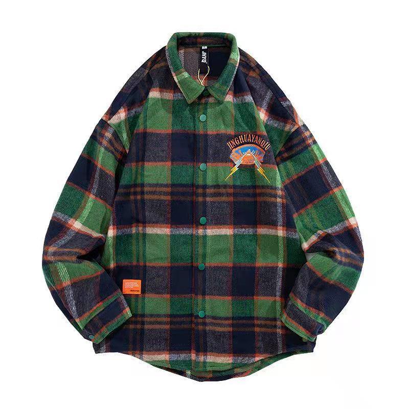 Áo Khoác Nam Dài Tay Cổ Bẻ Thời Trang Mới