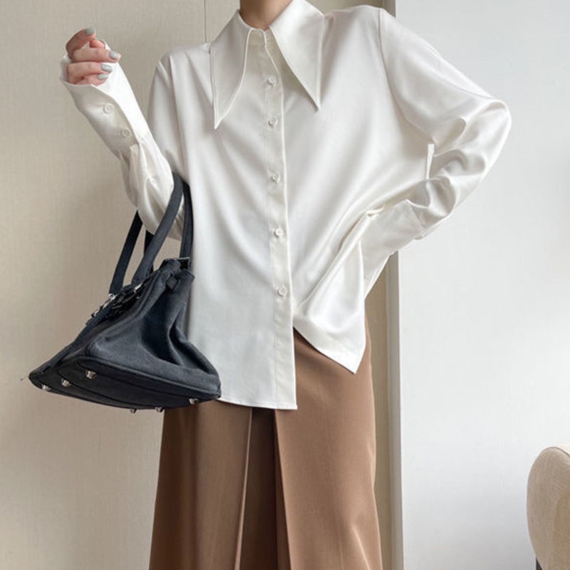 17005 |Bảng Phấn Mắt 2 Màu 2 Màu Thời Trang| Áo Sơ Mi Dài Tay Cao Cấp Thiết Kế Nhiều Lớp Thời Trang