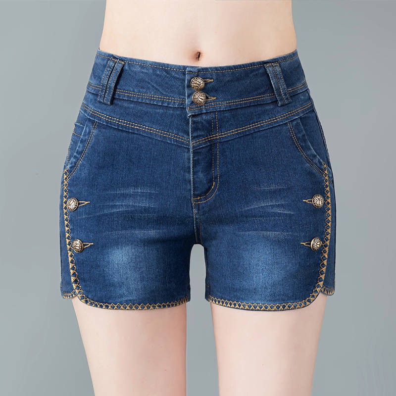 Quần Short Denim Lưng Cao Thời Trang Hè 2020 Cho Nữ | BigBuy360 - bigbuy360.vn