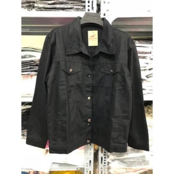 Áo Khoác JEAN KAKI Đen Unisex