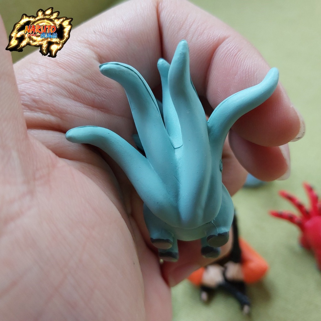 Mô hình Ngũ Vĩ Mã Ngư Naruto Gobi Kokuo Một trong Cửu vĩ thú hoạt hình nhẫn giả Na Ru To 1524 5
