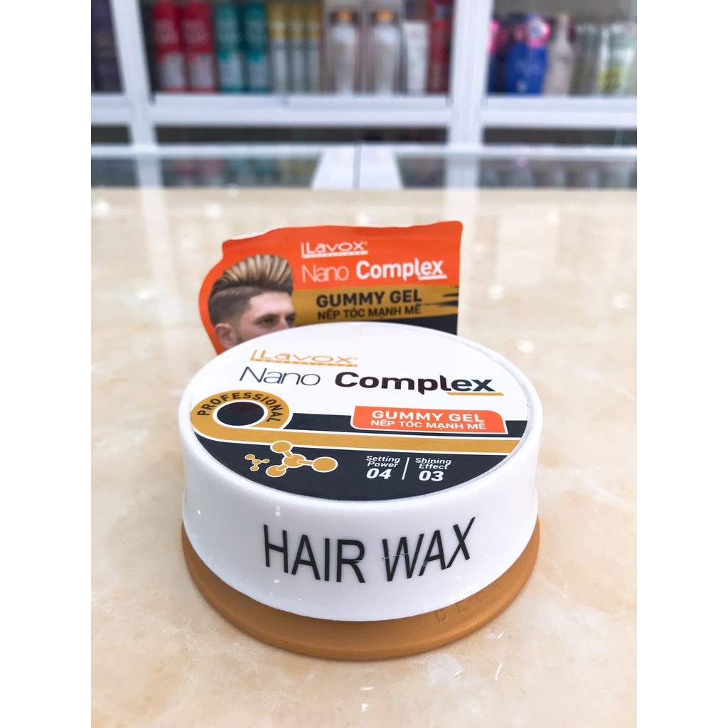 Wax Sáp Lavox Nano Complex Giữ Nếp Và Tạo Kiểu Tóc 80ml