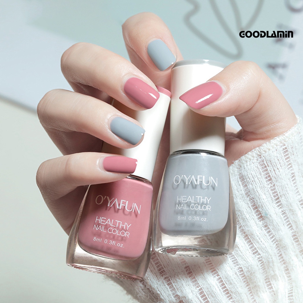 Sơn Móng Tay Dạng Lột 8ml Nhanh Khô Nhiều Màu Tùy Chọn Cho Nữ