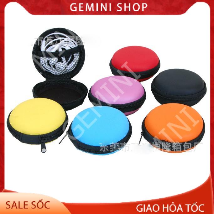 Hộp đựng tai nghe, cáp sạc dây sạc GEMINI SHOP