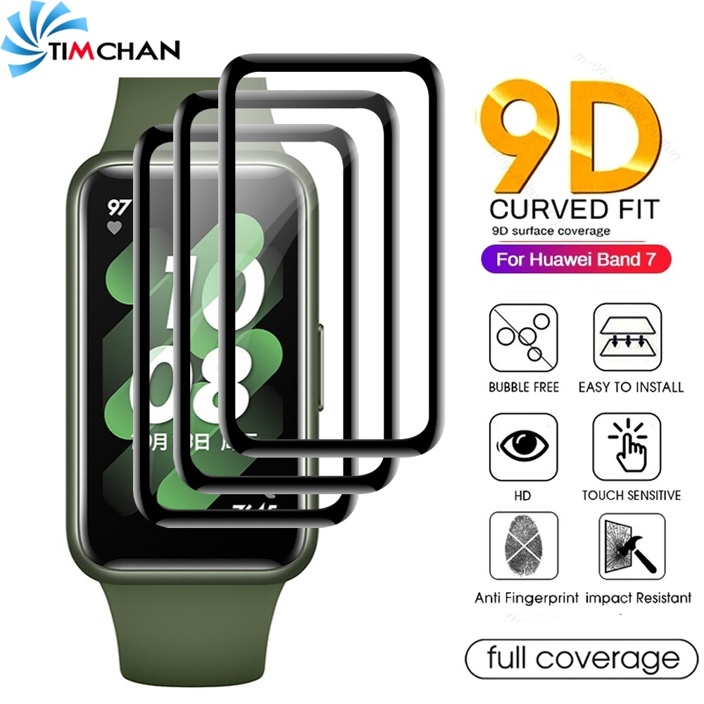 Kính Cường Lực Toàn Màn Hình Chống Trầy Cho Huawei Band 7