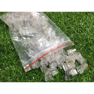 Combo (Kìm Bấm Mạng Xanh TOOL WJ-315 +100 Hạt Mạng Nhựa RJ45+Hộp Test mạng kèm Pin)