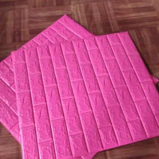 XỐP DÁN TƯỜNG 3D VÂN GẠCH LOẠI TỐT