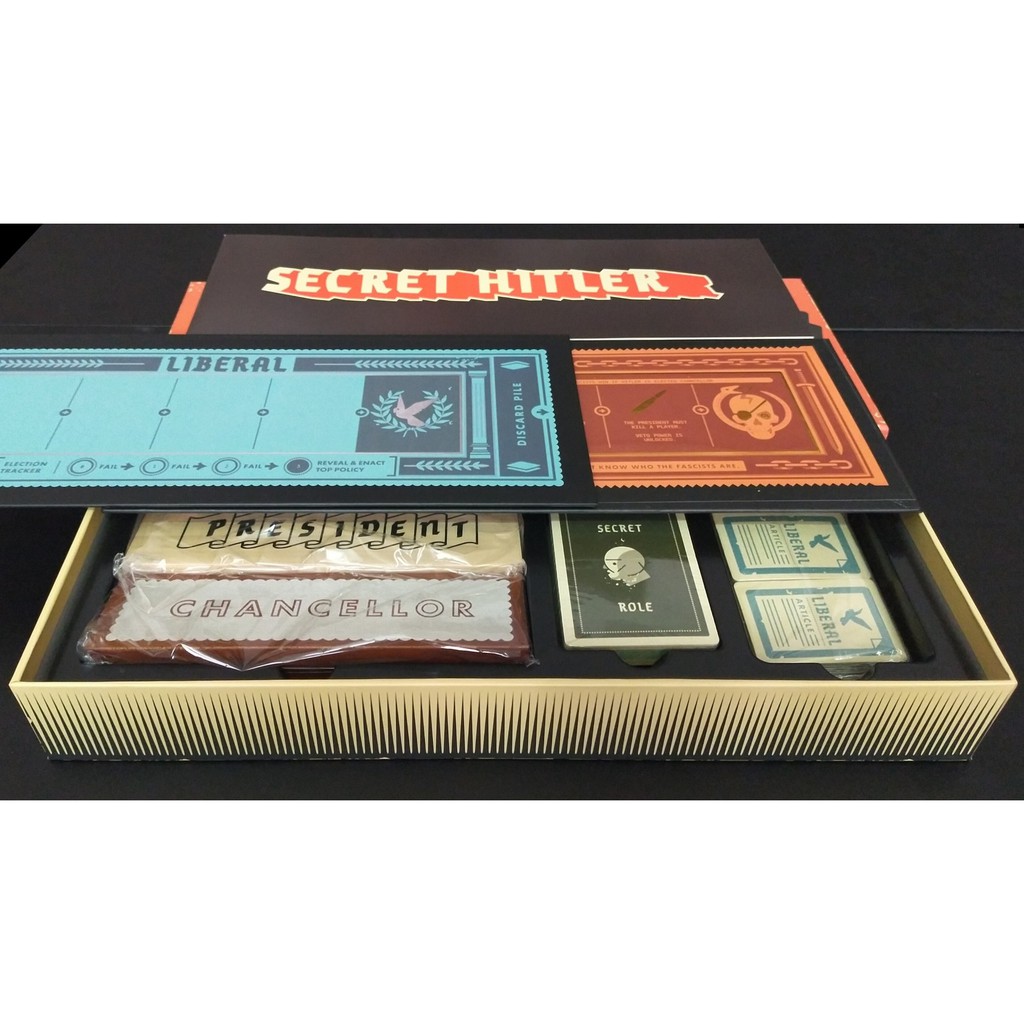 TRÒ CHƠI HỘI NHÓM SECRET HITLER PHIÊN BẢN TIẾNG ANH CAO CẤP