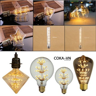 Bóng đèn led trang trí nhiều loại đui E27-bóng đèn trang trí quán ăn-cà phê-cửa hàng-bóng CTLED tiết kiệm điện