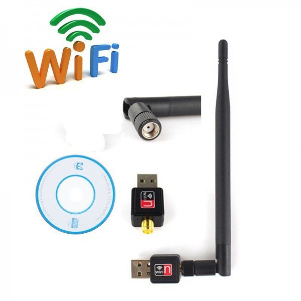 USB Thu WiFi Có Anten 802.11N cho máy tính bàn, laptop (Chính hãng)