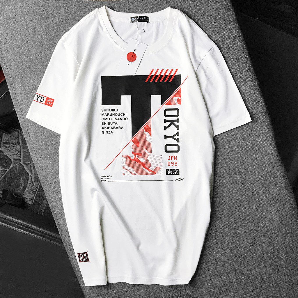 Áo Phông Cotton Ngắn Tay Hoạ Tiết Japan Mã 1167