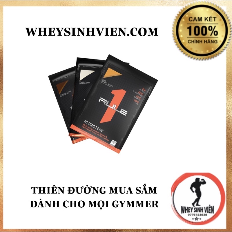 Sample Rule1 Protein Gói Dùng 1 Lần Whey Rule 1 Proteins  TẠI HA NOI SUPPLEMENT WHEYSINHVIEN.COM WHEY SINH VIÊN