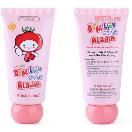 Dầu gội dược liệu trị chấy cho bé Aladin Thái Dương (30g)