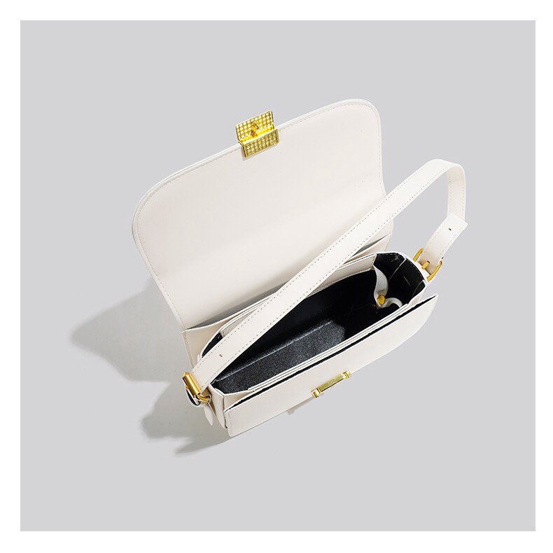 Túi Xách Nữ CEEKAY Dáng Vuông, Trơn Kéo Khóa Quai Da PU Kèm Quai Đeo Thanh Lịch, Sang Trọng - Hàng Quảng Châu