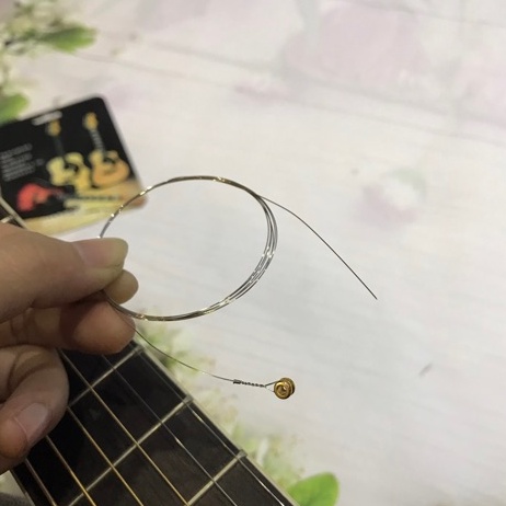 Dây đàn acoustic số 1 loại Alice AW432 - Tặng 1 pick gãy Alice