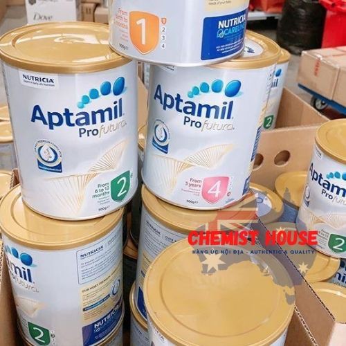 [ Hàng Chuẩn ÚC ] Sữa bột Aptamil Profuta 1-2-3-4 900g