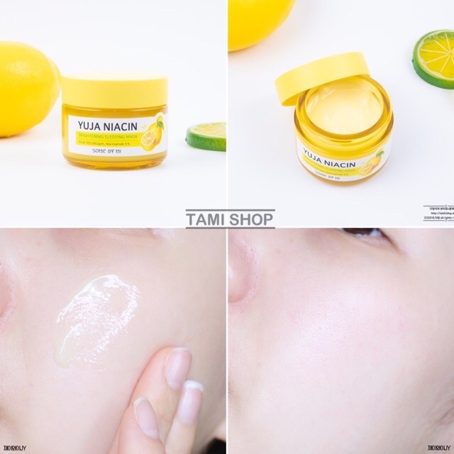 MẶT NẠ NGỦ SOME BY MI YUJA NIACIN BRIGHTENING SLEEPING MASK