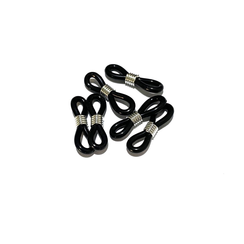 2 Vòng Dây Silicon Gắn Mắt Kính Chống Trượt Bằng Cao Su