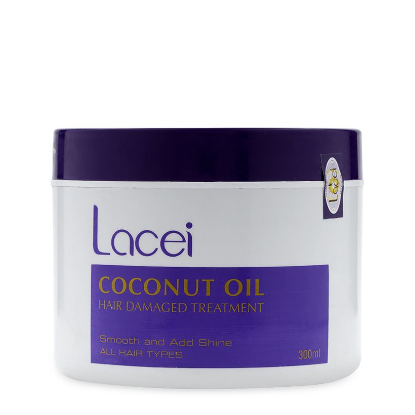 Hấp dầu Lacei Coconut Oil Hair Damaged Treatment 300ml