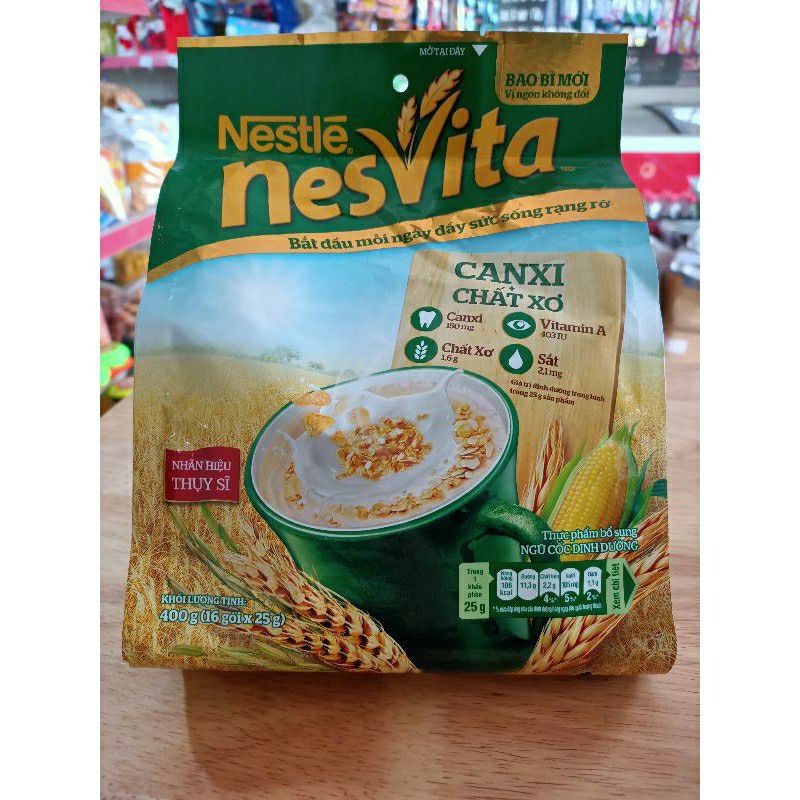 Ngũ cốc nesvita gói( 400g×16goi×25g)