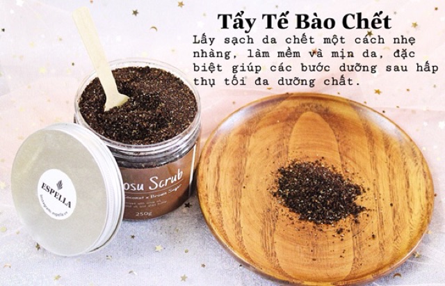 TẨY TẾ BÀO CHẾT COCOSU SCRUB MỀM MỊN DA HANDMADE