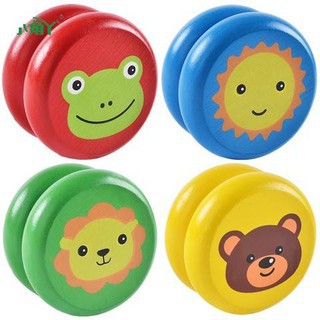 Đồ chơi YoYo bằng gỗ nhiều màu sắc cho bé