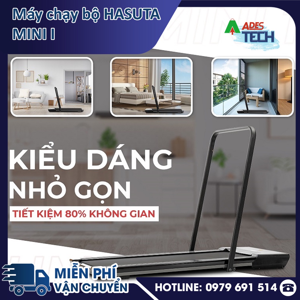 Máy Chạy Bộ Hasuta HTM Mini 01 - Chăm Sóc Sức Khỏe Tuyệt Vời - Bảo hành 1 năm