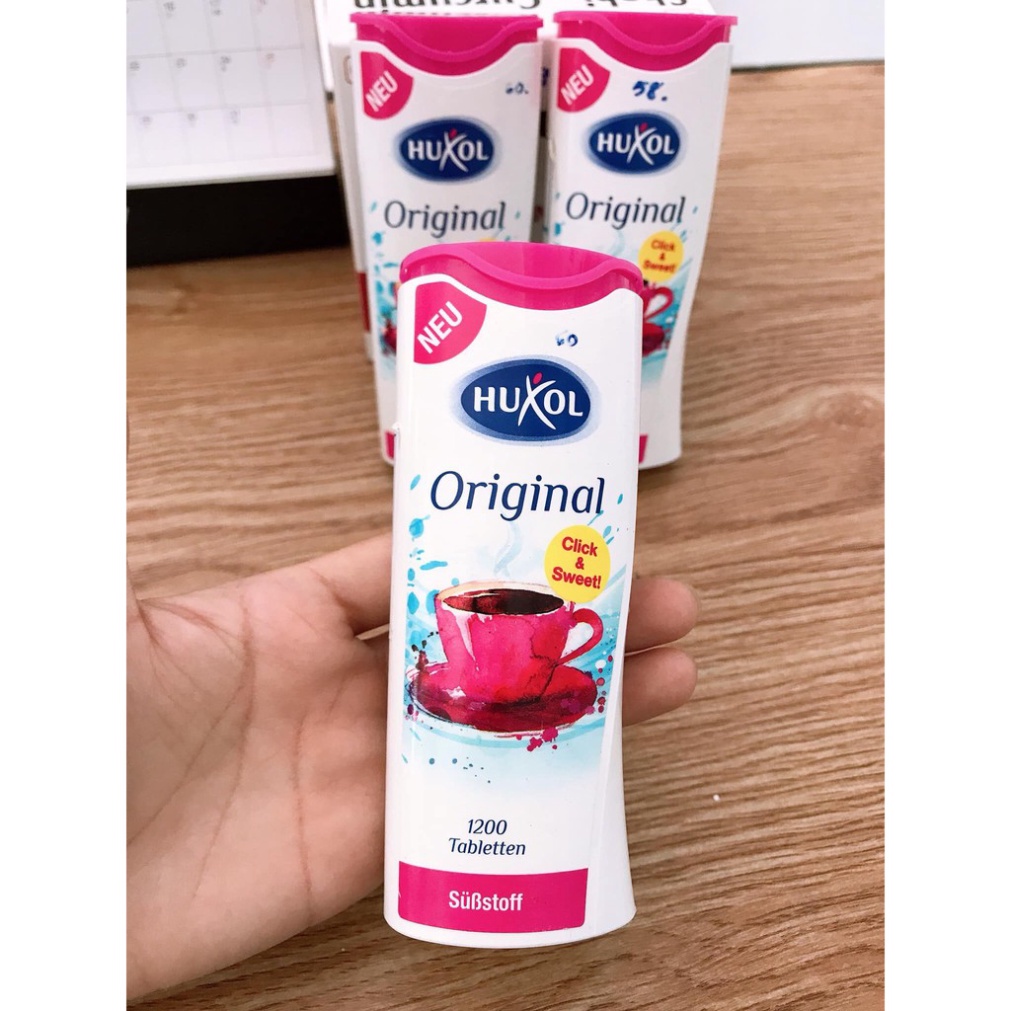 [Chính hãng] Đường ăn kiêng Huxol original lọ 1200 viên chính hãng của Đức