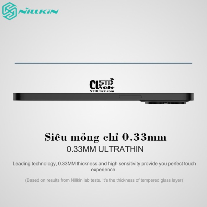 KÍNH CƯỜNG LỰC IPHONE 13 - 13 PRO NILLKIN CP+PRO 2.5D CHÍNH HÃNG - HÀNG CHUẨN